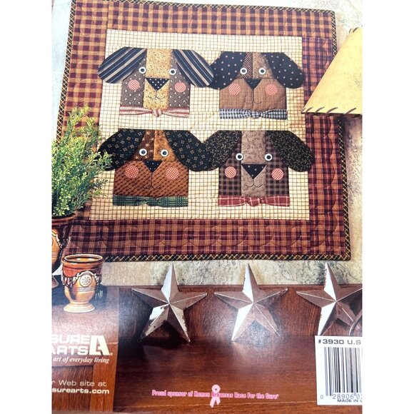 Quilted Furry Friends Animal Themed Sewing Pattern Book By Jan Kornfeind - Picture 2 of 3